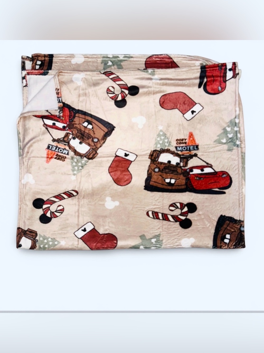 NWOT Disney Cars Fleece Blanket
